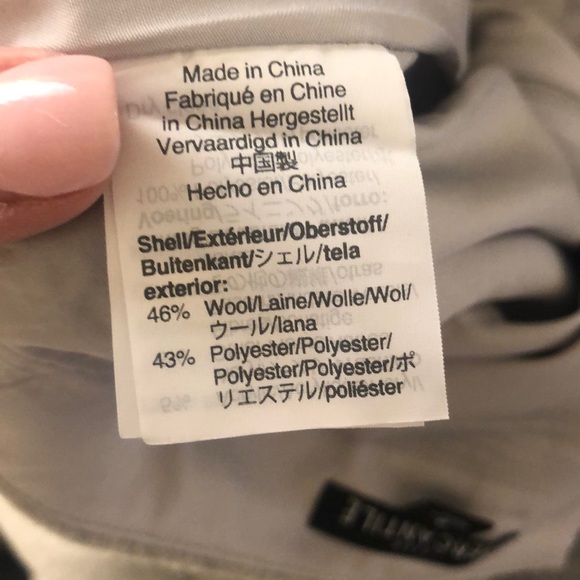 J. Crew Light Grey Wool Blend Pencil Skirt - Picture 4 of 4